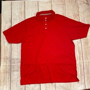 🆕 HANES X-Temp Polo-Style Shirt - Short Sleeve - XL